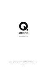 Предварительный просмотр 52 страницы Q Acoustics Q B12 Owner'S Manual