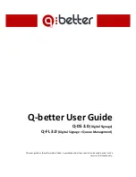 Q-better Q-DS 3.0 User Manual preview