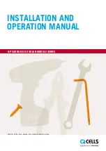 Preview for 1 page of Q CELLS Q.PEAK DUO BLK-G5.X Installation And Operation Manual