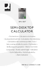 Q-Connect KF11507 Instruction Manual preview