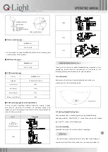 Preview for 2 page of Q-Light Q100L Operating Manual