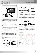 Preview for 2 page of Q-Light QWHL150 Operating Manual