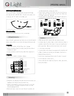 Preview for 2 page of Q-Light S100DL Operating Manual