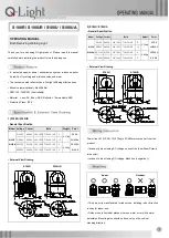 Preview for 1 page of Q-Light S100R Operating Manual