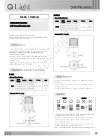 Q-Light S80L Operating Manual preview