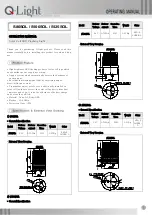 Q-Light S80SOL Operating Manual preview