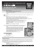 Preview for 1 page of Q-Logic QL-K2001 Installation Manual