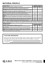 Preview for 5 page of Q-MAX MAX-FLO MY1-15 METAL Series Assembly, Installation And Operation Manual