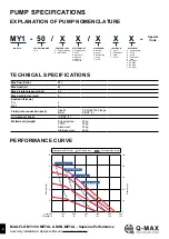 Preview for 4 page of Q-MAX MAX-FLO MY1-50 METAL Series Assembly, Installation And Operation Manual