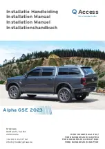Q Mobility Group Q Access Alpha GSE 2023 Installation Manual preview