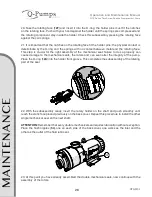 Preview for 28 page of Q-Pumps QTS 203 Operation And Maintenance Manual