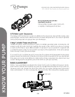 Предварительный просмотр 12 страницы Q-Pumps QTS-M08 Operation And Maintenance Manual