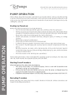 Предварительный просмотр 14 страницы Q-Pumps QTS-M08 Operation And Maintenance Manual