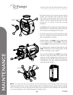 Предварительный просмотр 28 страницы Q-Pumps QTS-M08 Operation And Maintenance Manual