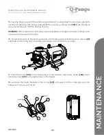 Предварительный просмотр 33 страницы Q-Pumps QTS-M08 Operation And Maintenance Manual