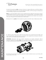 Предварительный просмотр 34 страницы Q-Pumps QTS-M08 Operation And Maintenance Manual