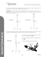 Предварительный просмотр 46 страницы Q-Pumps QTS-M08 Operation And Maintenance Manual