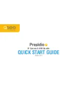 Предварительный просмотр 1 страницы Q-See Presidio Series Quick Start Manual