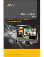 Q-See QC40198 Quick Installation Manual preview