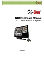 Preview for 1 page of Q-See QR40198 User Manual