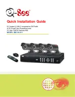 Предварительный просмотр 1 страницы Q-See QS218-411 Quick Installation Manual