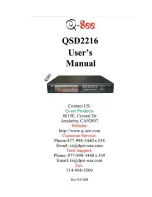Q-See QSD2216 User Manual preview