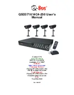 Предварительный просмотр 1 страницы Q-See QSD371614C4-250 User Manual