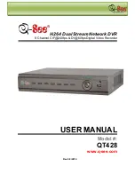 Q-See QT428 User Manual preview