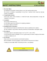 Предварительный просмотр 3 страницы Q-See QT428 User Manual