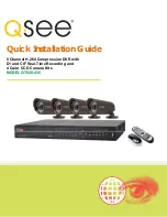 Q-See QT528-435 Quick Installation Manual предпросмотр