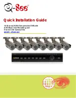 Предварительный просмотр 1 страницы Q-See QTT442266--88003 Quick Installation Manual