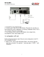 Preview for 3 page of q-Tech NETQ-6000 Quick Installation Manual