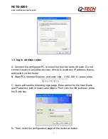 Preview for 5 page of q-Tech NETQ-6000 Quick Installation Manual