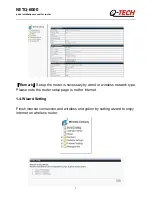 Preview for 6 page of q-Tech NETQ-6000 Quick Installation Manual