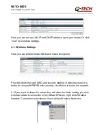 Preview for 9 page of q-Tech NETQ-6000 Quick Installation Manual