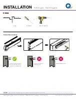 Preview for 21 page of Q-tran FLEX Square Installation Manual