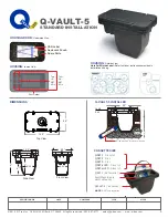 Предварительный просмотр 1 страницы Q-tran Q-VAULT-5 Standard Installation