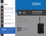 Preview for 1 page of Q5X MicCommander QG-H2 Quick Start Manual