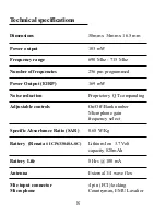 Предварительный просмотр 8 страницы Q5X QT-256 User Manual