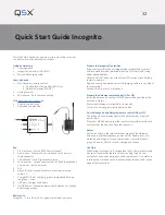 Предварительный просмотр 32 страницы Q5X QT-5100 User Manual