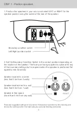 Preview for 4 page of QAcoustics Q Active 200 Quick Start Manual