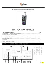 Qaise QPB-21002 Instruction Manual preview