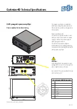 Preview for 14 page of Qass Optimizer4D Technical Specifications