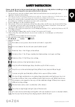 Предварительный просмотр 2 страницы Qazqa 44191 Instruction Manual