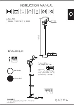 Qazqa Athens FL 5 Instruction Manual предпросмотр