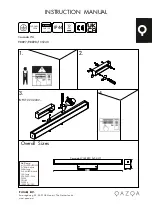 Qazqa Cascada WL 98697 Instruction Manual preview