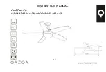 Qazqa Cool Fan 52 Instruction Manual preview