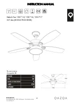 Preview for 1 page of Qazqa Malaki 102715 Instruction Manual