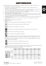 Preview for 2 page of Qazqa Nona WL 1 Instruction Manual