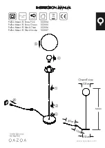 Предварительный просмотр 1 страницы Qazqa Pallon Mezzi FL Instruction Manual